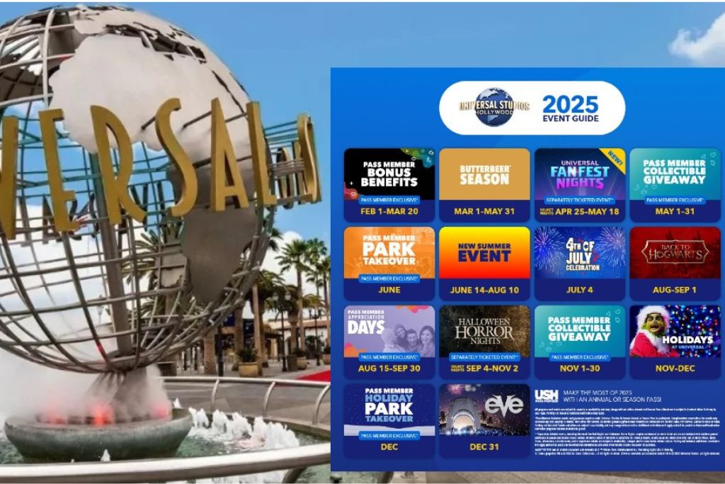 Universal studios event calendar